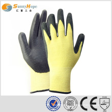 Aramide fibre à découper des gants et des gants de résistance à la coupe